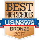 U.S. News Best high Schools 2017 - Bronze Award