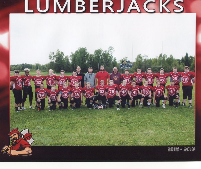 Junior High Football Team Picture